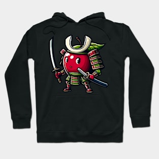 Apple the Samurai Warrior Hoodie